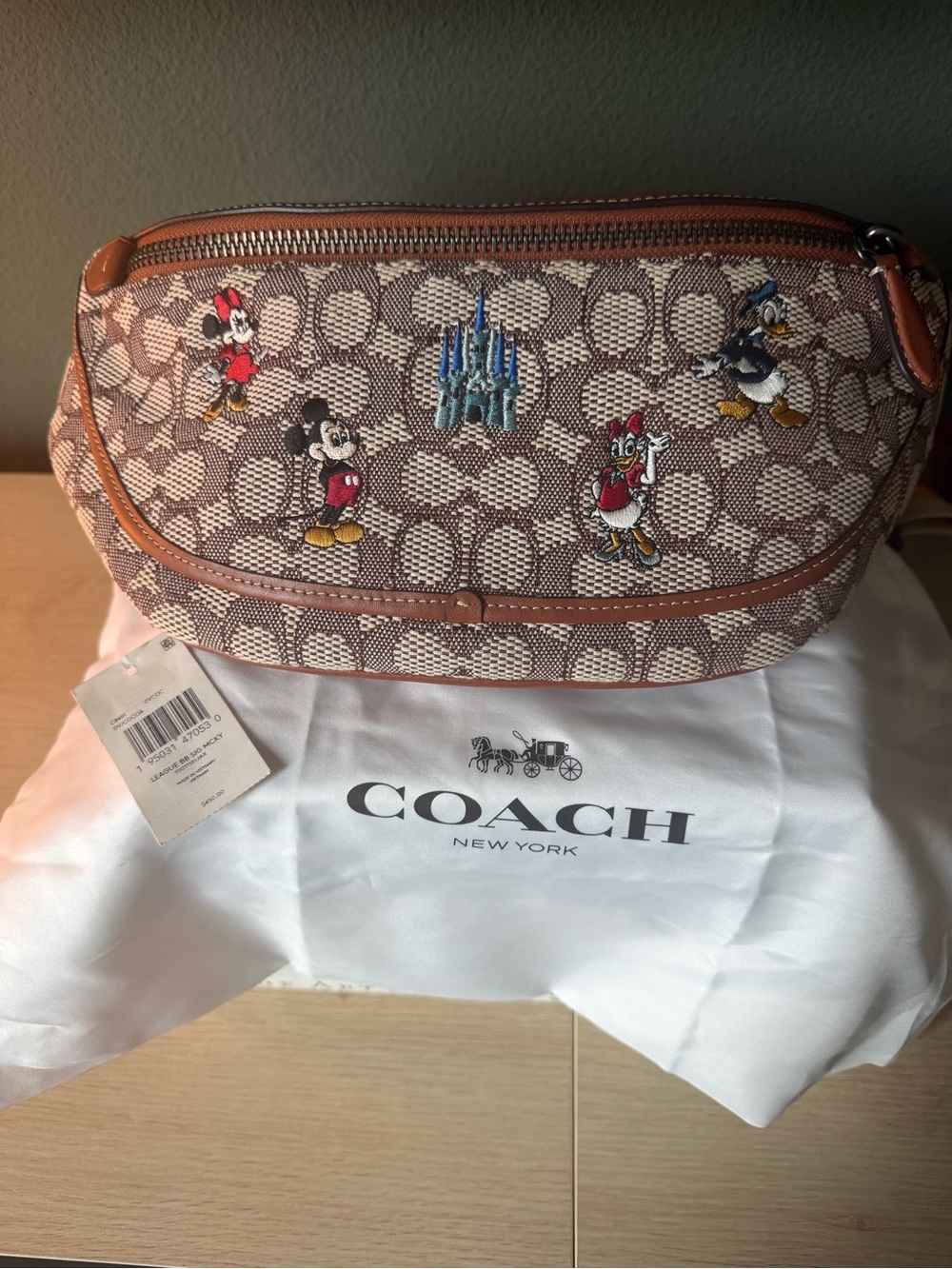 Disney x Coach 50th Anniversary Embroidered Belt Bag